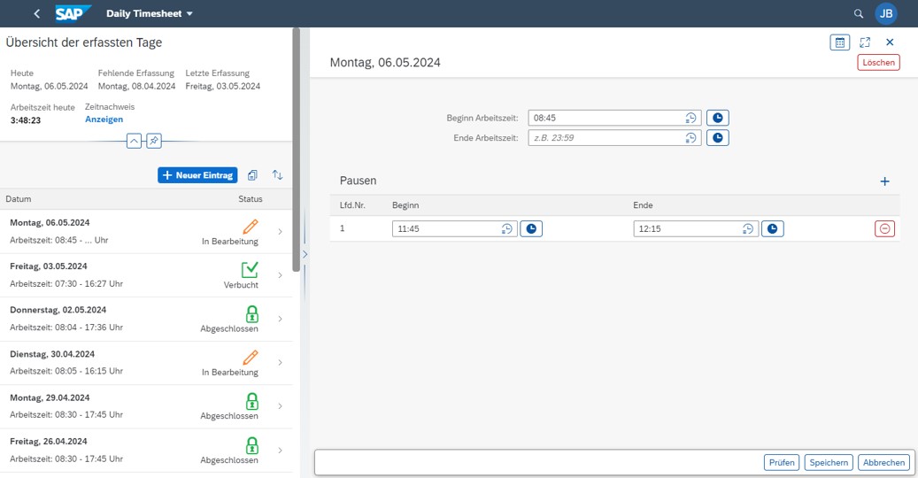 scdsoft daily timesheet ESS 2